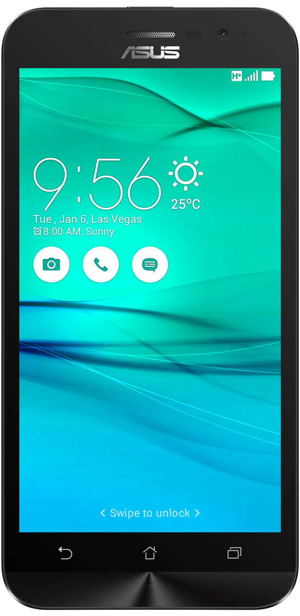 ASUS ZenFone Go ZB500KG, Black (90AX00B1-M00130)90AX00B1-M00130 ASUS ZenFone Go ZB500KG, Black (90AX00B1-M00130)90AX00B1-M00130Поддержка двух SIM-карт, четкое изображение, интуитивно понятный пользовательский интерфейс - все это вы найдете в новом смартфоне Asus ZenFone Go ZB500KG. Линейка мобильных продуктов Asus, разрабатываемых под общей философией Zen, - это устройства, которыми приятно пользоваться. Сочетая в себе широкую функциональность и великолепный дизайн, они идеально подходят для современного, мобильного стиля жизни. ZenFone Go выполнен в эргономичном корпусе, который удобно ложится в ладонь. Оригинальным и весьма удобным решением в его дизайне является расположенная на задней панели корпуса кнопка, с помощью которой можно делать фотоснимки, изменять громкость звука и т.д. Подчеркните свою индивидуальность, выбрав ZenFone Go своего любимого цвета из нескольких доступных вариантов. А затем установите соответствующую визуальную тему пользовательского интерфейса Asus ZenUI. В ZenFone Go реализована эксклюзивная технология PixelMaster,...
