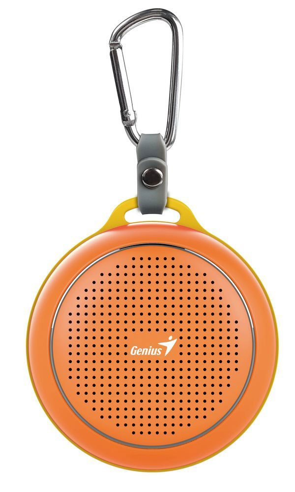 Genius SP-906BT, Orange портативная колонка31731072103 Genius SP-906BT, Orange портативная колонка31731072103Невероятная громкость и глубокие басы благодаря усовершенствованной конструкции. Колонка Genius SP-906BT дает заряд отличного настроения. Пять ярких цветовых исполнений. Размер примерно с хоккейную шайбу. Интеллектуальная технология непрерывного звука: чистые высокие и низкие частоты без пропусков. Технология пространственного звучания позволяет оказаться в центре происходящего. Благодаря встроенному усилителю громкий звук колонки SP-906BT проникает в самое сердце. Прочный и гладкий карабин для подвешивания выполнен из стали и алюминия. Он устойчив к ржавчине и рассчитан на долгую службу, а силиконовый ободок обеспечивает одновременно гибкость и прочность. Сочетание жесткости и мягкости, универсальная колонка Genius SP-906BT! Благодаря передовой защите цепей и технологии Bluetooth 4.1 соединение устанавливается еще быстрее (стандартное расстояние для беспроводной работы: 10 м). Колонка SP-906BT поддерживает все продукты с технологией...