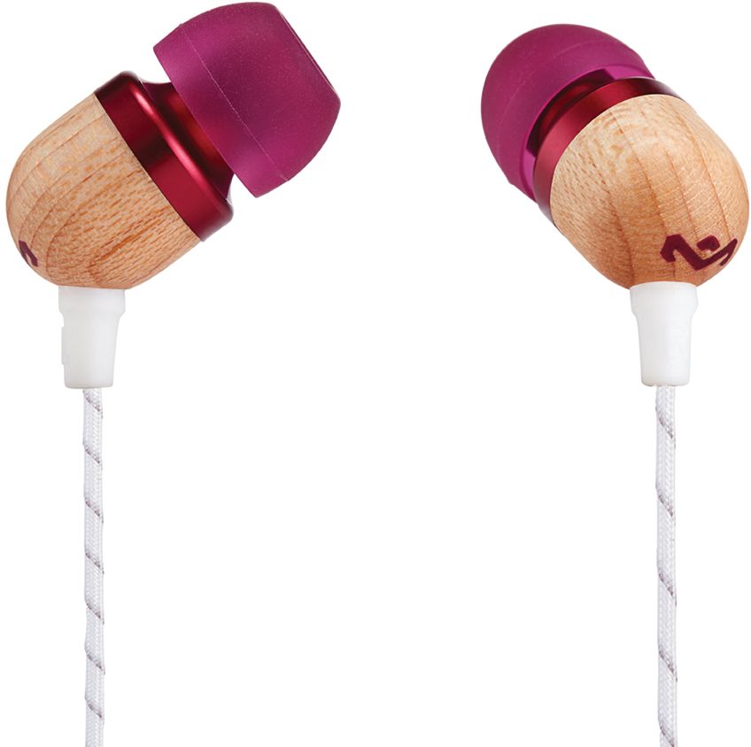 House of Marley Smile Jamaica Purple наушникиEM-JE041-PU House of Marley Smile Jamaica Purple наушникиEM-JE041-PUУдобные наушники House of Marley Smile Jamaica с легким дизайном изготовлены из экологически чистых материалов. Корпус наушников выполнен из бамбука с алюминиевой вставкой. Мощные 9-мм драйверы позволяют насладиться полноценным живым звучанием с отличной шумоизоляцией. Тканевая оплетка повышает надежность кабеля, помогает избежать спутывания и снижает микрофонный шум. Для любителей слушать музыку со смартфона кабель оснащен однокнопочным пультом, благодаря которому устройство не нужно доставать из кармана, чтобы поставить на паузу или ответить на звонок.