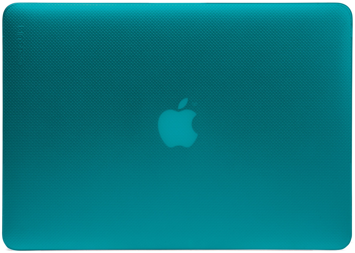 Incase Hardshell Case Dots чехол для Apple MacBook Pro Retina 13, PeacockCL90059 Incase Hardshell Case Dots чехол для Apple MacBook Pro Retina 13, PeacockCL90059Защитите свой MacBook и украсьте его в своём стиле с помощью лёгкого облегающего футляра Hardshell Case Dots от Incase. Он обеспечивает полную защиту, не закрывая доступ к разъёмам, индикаторам и кнопкам. Этот прочный футляр для MacBook выполнен в элегантном стиле. Благодаря литой конструкции и прорезиненным ножкам ноутбук хорошо зафиксирован на месте и не нагревается. Имеет вентиляционные отверстия для отвода тепловыделения.
