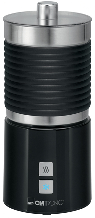 Clatronic MS 3654, Black пеновзбивательMS 3654 soft touch schwarz Clatronic MS 3654, Black пеновзбивательMS 3654 soft touch schwarzВспениватель молока Clatronic MS 3654 помогает создать идеальный вкус напитков с молочной пеной - кофе, горячий шоколад или какао. Вспенивает молоко за считанные секунды. Для того чтобы приготовить идеальную пенку для Капучино или Латте, молоко не нужно предварительно подогревать. Прибор имеет 3 режима работы: вспенивание холодного молока, вспенивание горячего молока и подогрев. Вспененный объем молока: приблизительно 500 мл Поворот на 360° Насадка для приготовления горячих напитков без вспенивания (например, какао)