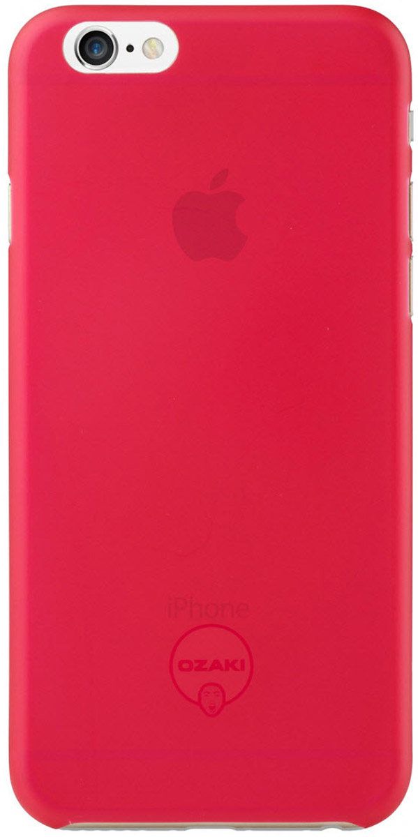 Ozaki O!coat 0.3 Jelly Pro Gapfree Case чехол для iPhone 6/6s, RedOC550RD Ozaki O!coat 0.3 Jelly Pro Gapfree Case чехол для iPhone 6/6s, RedOC550RDЧехол Ozaki O!coat 0.3 Jelly Pro Gapfree Case для Apple iPhone 6/6s предназначен для защиты корпуса смартфона от механических повреждений и царапин в процессе эксплуатации. Имеется свободный доступ ко всем разъемам и кнопкам устройства. Толщина чехла составляет 0,3 мм.