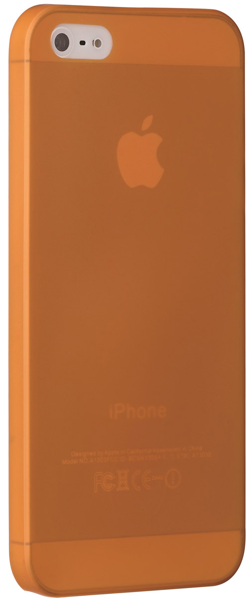 Ozaki O!coat 0.3 Jelly чехол для Apple iPhone 5/5s, OrangeOC533OG Ozaki O!coat 0.3 Jelly чехол для Apple iPhone 5/5s, OrangeOC533OGЧехол Ozaki O!coat 0.3 Jelly Case для Apple iPhone 5/5s предназначен для защиты корпуса смартфона от механических повреждений и царапин в процессе эксплуатации. Имеется свободный доступ ко всем разъемам и кнопкам устройства. Толщина чехла составляет 0,3 мм.