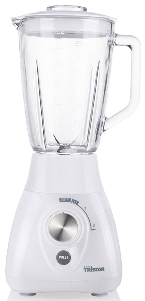 Tristar BL-4452 блендерBL-4452 Tristar BL-4452 блендерBL-4452Практичный стационарный блендер Tristar BL-4452 со стеклянной чашей объемом 1,5 литра и двумя скоростями станет незаменимым помощником для любой хозяйки. Съемный нож с четырьмя лезвиями легко можно почистить в проточной воде. При помощи этого компактного устройства вы легко сможете измельчить даже лед! На крышке удобно расположено отверстие для пополнения. Tristar BL-4452 имеет нескользящие ножки для повышенной устойчивости.