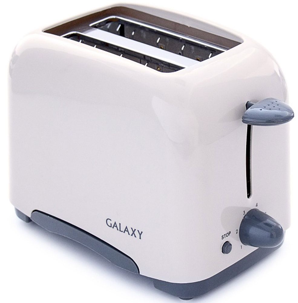 Galaxy GL 2901 тостер4630003364005 Galaxy GL 2901 тостер4630003364005Хрустящие и ароматные тосты – лучший завтрак. Компактный и надежный тостер Galaxy GL 2901 с функцией автоматического центрирования равномерно поджарит ломтики хлеба с обеих сторон и позволит готовить тосты именно так, как вам нравится.