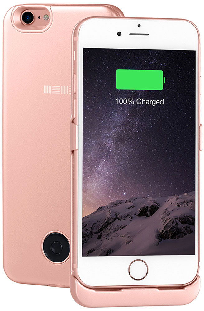Interstep чехол-аккумулятор для Apple iPhone 7, Rose (3000 мАч)47655 Interstep чехол-аккумулятор для Apple iPhone 7, Rose (3000 мАч)47655Чехол-аккумулятор Interstep - стильный и надежный аксессуар для Apple iPhone 7 толщиной всего в 5 мм. Компактные размеры, элегантный дизайн и прочный материал корпуса позволят Interstep не только надежно защитить смартфон от ударов, грязи и царапин, но придадут телефону стильный внешний вид. Встроенный аккумулятор емкостью в 3000 мАч обеспечит смартфон своевременной подзарядкой в самые нужные моменты его использования. Заряжать телефон можно, не извлекая его из чехла, просто подключив адаптер смартфона к чехлу-аккумулятору. Чехол-аккумулятор Interstep поддерживает функцию сквозного заряда. Ставим iPhone в клипкейсе на заряд на ночь - с утра получаем оба устройства заряженными!