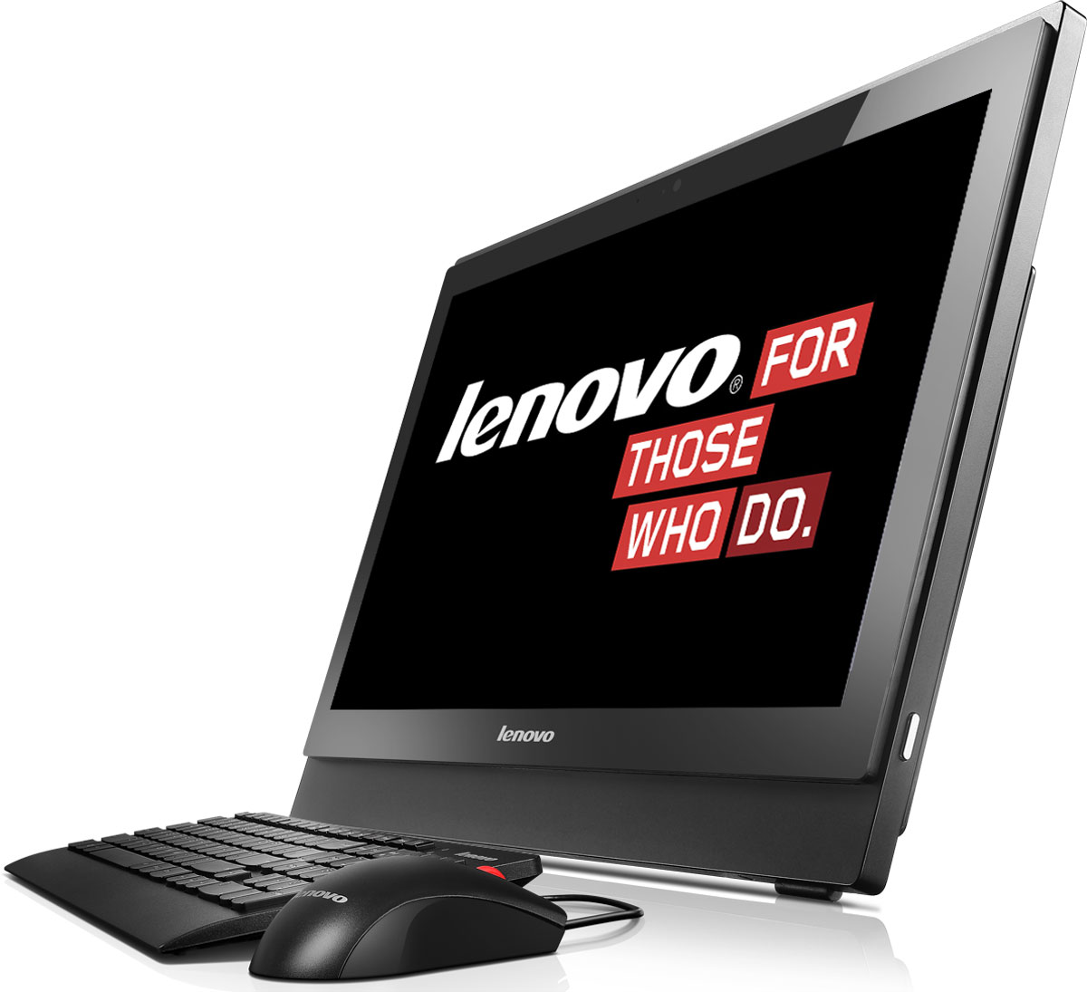 Lenovo IdeaCentre S400z моноблок (10HB0038RU)10HB0038RU Lenovo IdeaCentre S400z моноблок (10HB0038RU)10HB0038RULenovo IdeaCentre S400z — тонкий и стильный моноблок. Его корпус значительно тоньше, чем у предыдущего поколения устройств. На задней панели появилась вентиляционная решетка, что обеспечивает хорошее охлаждение и бесшумную работу. С помощью специальной подставки моноблок можно установить как вертикально, так и горизонтально. Кроме того, S400z легко крепить на стену с помощью кронштейна VESA. 21,5- дюймовый дисплей обеспечивает высочайшее качество изображения и видео (разрешение 1920х1080, 250 нит). Моноблок S400 можно установить горизонтально или вертикально. Угол наклона подставки регулируется в диапазоне от 15 до 40 градусов, а монитор можно наклонять на угол от -5 до 24 градусов. Дисплей гарантирует максимальное удобство при любом варианте использования. Встроенная веб-камера с разрешением 1 Мпикс отлично подходит для видеоконференций. Lenovo IdeaCentre S400z всегда готов к работе. Энергосберегающая технология Intel Ready Mode позволяет ...