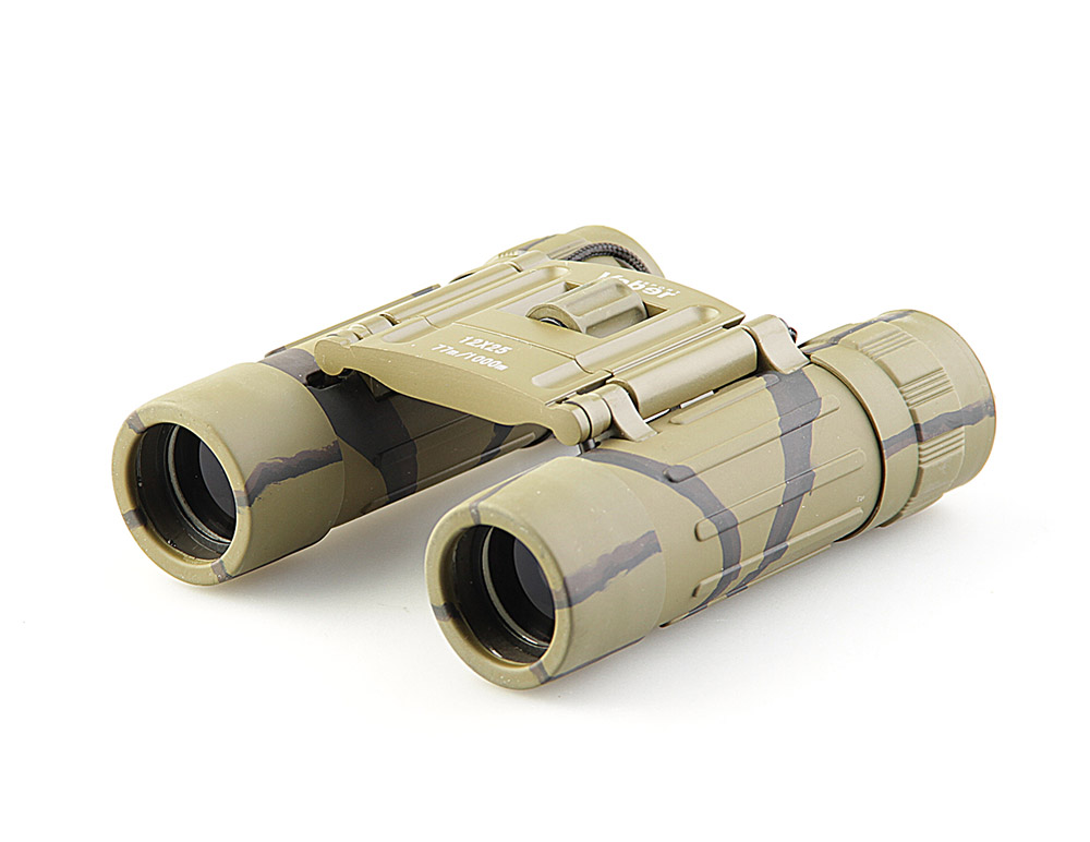 Бинокль Veber Sport, цвет: камуфляж, БН 12x2511010 Бинокль Veber Sport, цвет: камуфляж, БН 12x2511010Легкий, «карманного» размера, с центральной фокусировкой с диоптрийной подстройкой. Обрезиненный, металлический корпус, качественное оптическое стекло с просветляющим покрытием. ОПИСАНИЕ Бинокль 12-крат. Разумный компромисс между увеличением, светосилой, весогабаритными характеристиками и ценой. Удобно лежит в руке. Благодаря легкому весу наблюдение можно вести длительное время, но отрывая прибор от глаз. Поэтому биноклю всегда найдется место в кармане куртки или рубашки, в бардачке машины, дамской сумочке или барсетке. Все корпусные детали сделаны из металла. Трубки бинокля (включая окуляры) обклеены тонкой резиной (брызгозащищенное исполнение). Особенности Компактный Призмы Roof Влагозащищенный Просветляющее покрытие оптических элементов Металлический обрезиненный корпус Комплектация Бинокль Футляр Ткань для протирки оптики Ремешок Гарантийный талон и инструкция Характеристики Диапазон...
