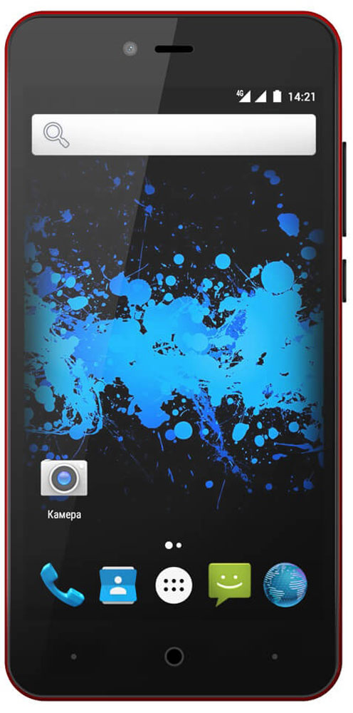 Highscreen Easy L, Red23540 Highscreen Easy L, Red23540Простой и доступный смартфон Highscreen Easy L с хорошей батареей, отличным экраном, да еще и с поддержкой 4G/LTE. Что еще нужно для полного счастья? Четыре правильных цвета из которых ты точно выберешь свой. Матовый шероховатый корпус имеет прекрасную эргономику и сбалансированные размеры. Яркий и контрастный HD-экран, выполненный по технологии OnCell, обеспечивает естественную цветопередачу. Повышенная чувствительность дисплея поможет в динамичных играх и при наборе текста, когда требуется моментальный отклик и точное попадание. Highscreen Easy L работает на базе чистого Android Marshmallow, Highscreen преднамеренно не ставят дополнительные приложения и игры, чтобы не занимать лишнюю память и дать тебе свободу выбора. Ощути всю прелесть точной навигации, ты сможешь точно определять свое местоположение и быстро прокладывать маршруты из точки A в точку B. Телефон сертифицирован EAC и имеет русифицированный интерфейс...