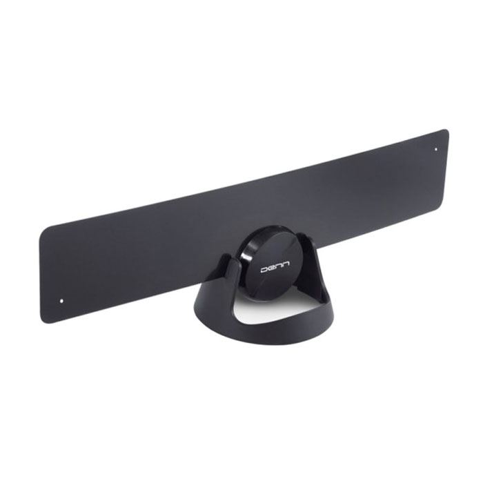 Denn DAF106, Black комнатная ТВ-антеннаDAF106 Denn DAF106, Black комнатная ТВ-антеннаDAF106Цифровая комнатная активная антенна Denn DAF106 предназначена для приема МВ и ДМВ сигналов, а также FM радио и цифрового ТВ. Имеется возможность скрытой установки, а также крепления на стекло. Адаптер питания поставляется в комплекте.
