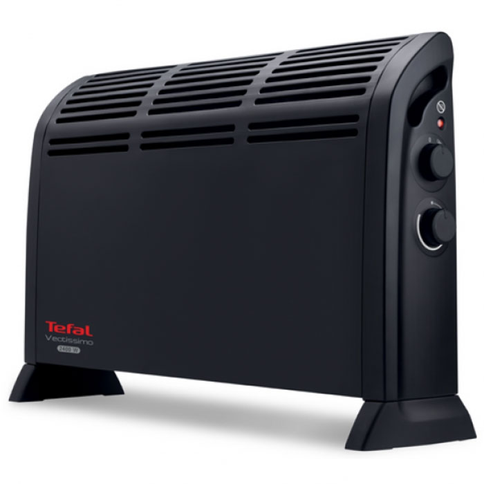 Tefal CQ3030F0 конвекторCQ3030F0 Tefal CQ3030F0 конвекторCQ3030F0Конвектор Tefal Vectissimo CQ3030F0 имеет современный дизайн с отделкой глянцевого черного цвета. Высокая степень конвекции достигается благодаря большому количеству отверстий на корпусе. Встроенный термостат позволит плавно отрегулировать нужную температуру нагрева. Удобная ручка для транспортировки прибора значительно облегчит ежедневную эксплуатацию.