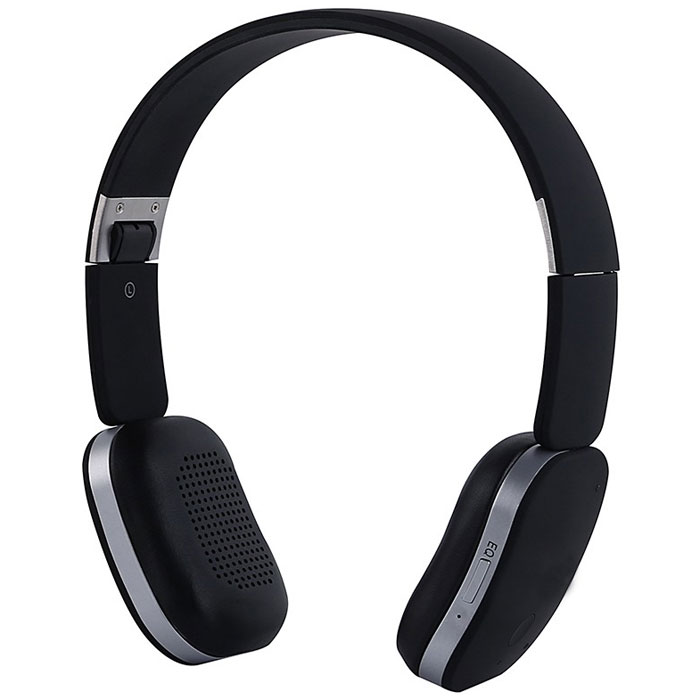 Denn DHB221, Black наушникиDHB221 Denn DHB221, Black наушникиDHB221Denn DHB221 - Bluetooth-гарнитура со складным оголовьем. Она снабжена встроенным микрофоном с защитой от шумов, который обеспечивает четкую передачу речи. Динамики наушников оснащены излучателями большого диаметра и мощными магнитами. Они могут воспроизводить без малейших помех звуки любой частоты. Для приема входящих звонков, изменения уровня громкости или переключения треков не обязательно доставать телефон из кармана – достаточно прикоснуться к сенсорной панели на одной из чашек наушников. Складная конструкция позволяет быстро подобрать оптимальное положение устройства, а также значительно облегчает его транспортировку.