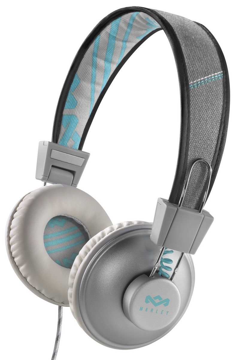 House of Marley Positive Vibration, Mist наушникиEM-JH011-SM House of Marley Positive Vibration, Mist наушникиEM-JH011-SMПриготовьтесь к позитивным вибрациям с наушниками House of Marley Positive Vibration. Они производятся только из экологичных и долговечных материалов – подлежащего переработке алюминия, стали и натурального холста. Крупные 50-мм динамические драйверы накладных наушников Positive Vibration настроены на мощное и детальное звучание премиального уровня. Легковесное, смягченное оголовье в холстяной обшивке и большие мягкие амбушюры обеспечивают высокий уровень комфорта и звукоизоляцию от внешнего мира. Тканевая оплетка повышает надежность кабеля, помогает избежать спутывания и снижает микрофонный шум.
