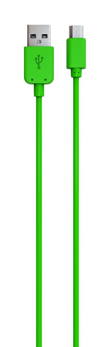 Red Line кабель USB-microUSB, Green (1 м)УТ000009491 Red Line кабель USB-microUSB, Green (1 м)УТ000009491Дата-кабель Red Line позволяет подключить планшет, смартфон, электронную читалку и прочие мобильные устройства с разъемом microUSB к порту USB на компьютере для синхронизации и зарядки. Кроме того, его можно подключить к адаптеру питания USB, чтобы зарядить устройство от розетки.