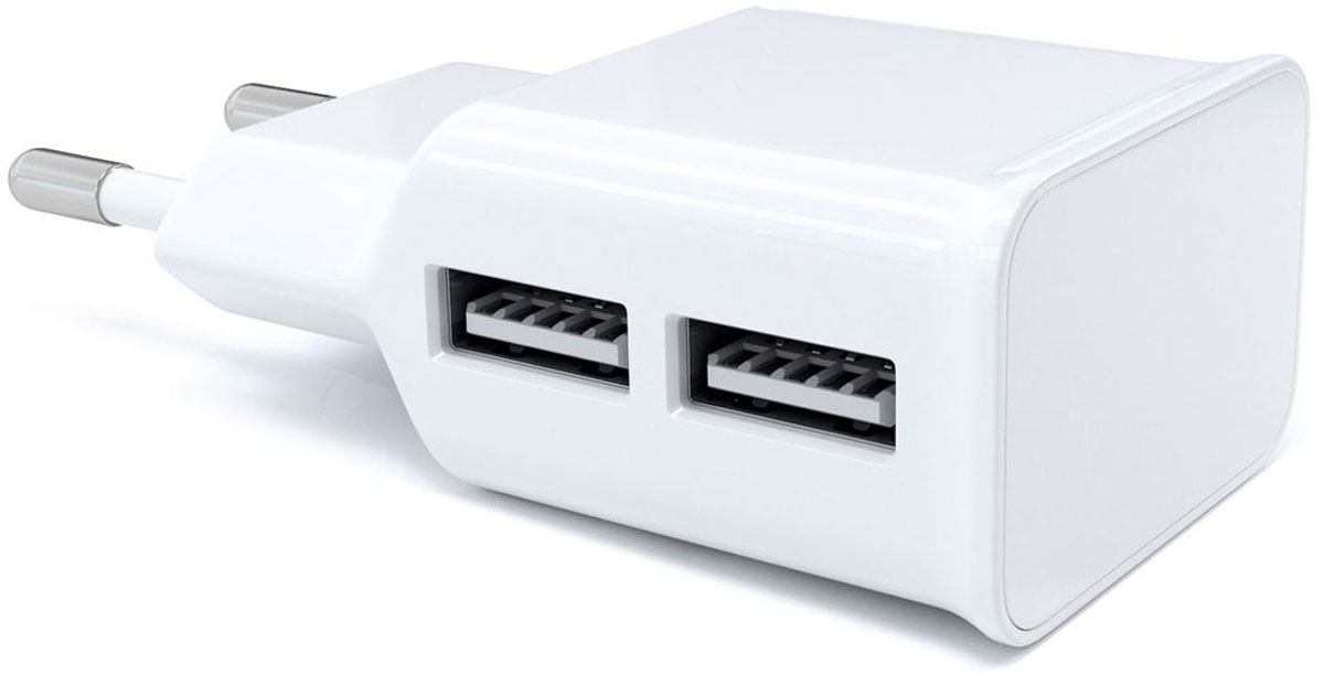 Red Line NT-2A, White сетевое зарядное устройствоУТ000009405 Red Line NT-2A, White сетевое зарядное устройствоУТ000009405Устройство Red Line NT-2A предназначено для зарядки и питания мобильного устройства от бытовой сети переменного тока. Подходит для розеток европейского стандарта, тем самым устройство можно подключить к большинству розеток. Вы можете заряжать любые устройства, совместимые с выходным током зарядки до 2,1А и напряжением 5В.