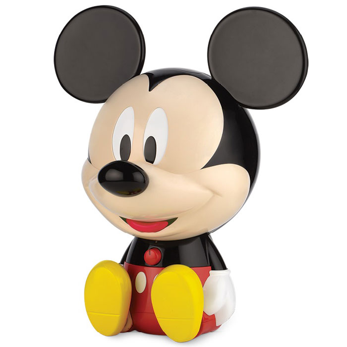 Ballu UHB-280 Mickey Mouse увлажнитель воздухаНС-1104462 Ballu UHB-280 Mickey Mouse увлажнитель воздухаНС-1104462Увлажнитель Ballu UHB-280 Mickey Mouse подарит положительные эмоции детям и взрослым, станет ярким украшением для детской комнаты, создаст здоровый микроклимат, необходимый для гармоничного развития ребенка, минимизирует риски распространения вирусных заболеваний. Благодаря капсуле для ароматических масел, можно наполнить комнату любимым ароматом, а при необходимости – маслами для укрепления иммунитета. Удобное и интуитивно понятное управление позволит пользоваться увлажнителем людям разного возраста. Прибор снабжен датчиком контроля воды, который при минимальном остатке воды в приборе бесшумно остановит работу увлажнителя. Резиновые противоскользящие ножки препятствуют скольжению прибора, и защищает поверхность от повреждений. Складная ручка для переноски резервуара Индикация низкого уровня воды Капсула для ароматических масел Регулировка интенсивности увлажнения Противоскользящие резиновые ножки