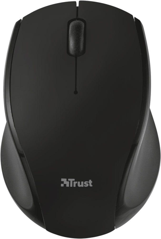 Trust Oni Wireless Micro, Black мышь21048 Trust Oni Wireless Micro, Black мышь21048Миниатюрная беспроводная оптическая мышь Trust Oni Micro непременно подойдет любому пользователю ПК. Радиус действия беспроводной связи составляет 8 метров, что обеспечивает большую свободу действий. Оптический сенсор с разрешением 1200 dpi обеспечивает максимально точное позиционирование курсора. Благодаря симметричной форме эта мышка подходит как правшам, так и левшам. Миниатюрный микроприемник можно хранить в корпусе мыши.
