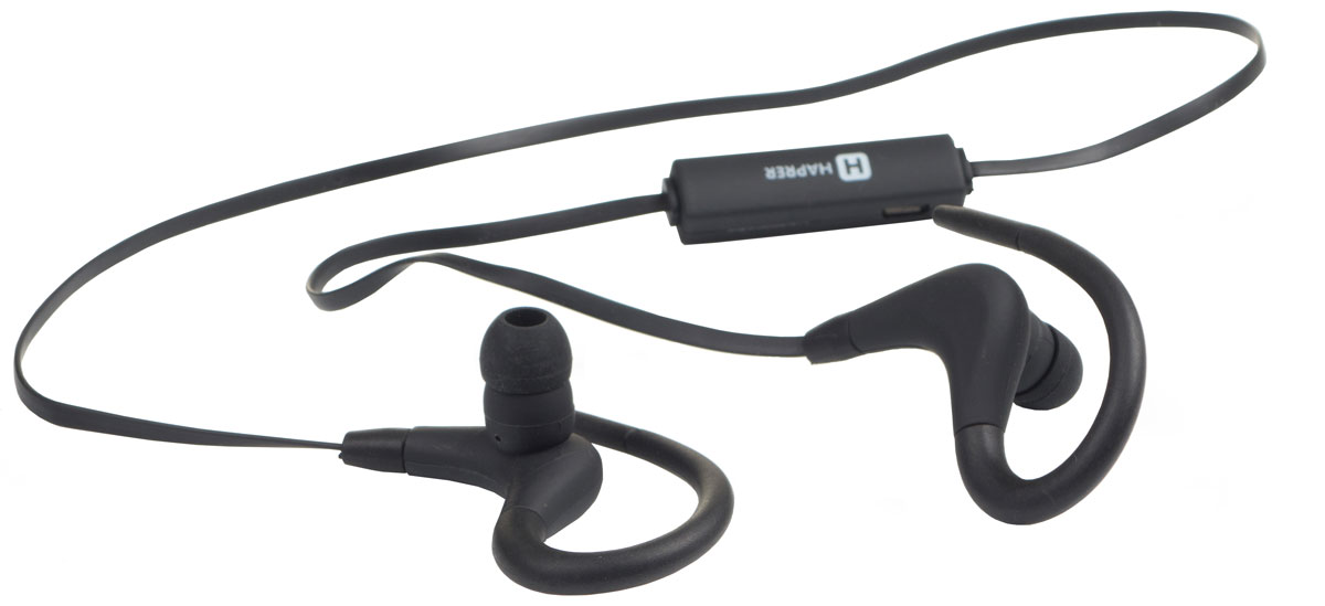 Harper HB-108, Black наушники00-00001170 Harper HB-108, Black наушники00-00001170Беспроводные наушники Harper HB-108 идеально подойдут для занятий спортом. Вы сможете не только прослушивать музыку во время активных упражнений, но и отвечать на входящие вызовы, не беря телефон в руки. Для этого достаточно нажать на кнопку, расположенную на соединительном проводе наушников. В конструкции наушников отсутствует дужка. При этом они плотно держатся в ухе, обеспечивая свободу движений и качественное звучание любимых музыкальных треков. Воспроизведение звука происходит в частотах от 20 Гц до 20 кГц, с упором на басы (за счет смещения диапазона в сторону низких частот). При этом наушники Harper HB-108 устроят практически всех любителей музыки благодаря покрытию частот всего звукового диапазона, доступного человеческому уху. Время активной работы наушников в режиме прослушивания музыки или телефонного разговора составляет около 5 часов. При этом полный цикл зарядки устройства составляет всего 2 часа. Сопряжение с...