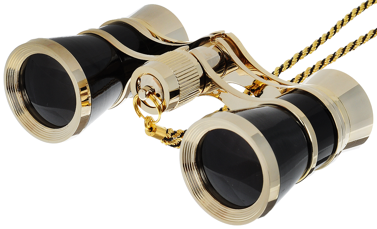 Бинокль театральный Eschenbach Glamour, с цепочкой, цвет: черный, золотой, 3 х 2544691 Бинокль театральный Eschenbach Glamour, с цепочкой, цвет: черный, золотой, 3 х 2544691Eschenbach Glamour - это высококачественный театральный бинокль в классическом дизайне. Классический дизайн — идеальный вариант для походов в театр, на концерт, оперу, мюзикл, в кабаре. Яркое и четкое изображение обеспечивает высокое качество линз диаметром 25 мм. Корпус изделия выполнен из высококачественного металла и пластика. Бинокль оснащен металлической цепочкой для подвешивания на шею.