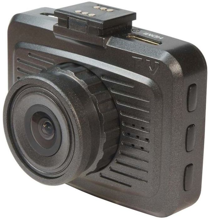 TrendVision TDR-200, Black видеорегистраторTDR-200 TrendVision TDR-200, Black видеорегистраторTDR-200Автомобильный видеорегистратор TrendVision TDR-200 имеет миниатюрный корпус, и оригинальную систему крепления и питания. Разъем питания находится не в регистраторе, а в миниатюрном кронштейне. Причем разъемы есть и с правой, и с левой стороны. Кронштейн и регистратор имеют группу контактов, через которые передается питание. С учетом магнитного крепления и питания через кронштейн, установка/снятие регистратора занимает мгновения и производится одной рукой. А миниатюрные размеры и отсутствие питающего кабеля позволяют достаточно скрытно разместить видеорегистратор за шелкографией или за тонировочной полосой вверху лобового стекла. Еще одна особенность TrendVision TDR-200 - наличие 2-х слотов под карты памяти microSD, поддержка карт 128 ГБ. Причем осуществляется последовательная перезапись. При заполнении одной карты памяти, запись переключается на другую. Таким образом, при использовании 2-х карт 128 ГБ, можно получить архив около 48 часов высококачественного...