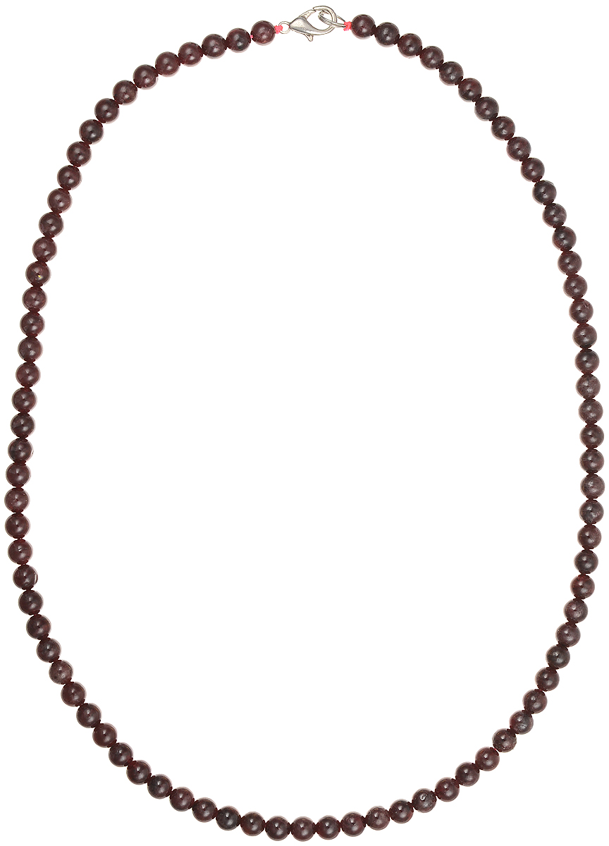 Бусы Art-Silver, цвет: гранатовый, длина 50 см. Г6-50-338Г6-50-338 Бусы Art-Silver, цвет: гранатовый, длина 50 см. Г6-50-338Г6-50-338Бусы Art-Silver подчеркнут изящество и непревзойденный вкус своей обладательницы. Они выполнены из бижутерного сплава и гранатовых бусин диаметром 5 мм. Изделие оснащено удобным замком-карабином. Гранат считается талисманом влюбленных, поэтому его дарят как выражение своих чувств любви и дружбы. Также гранат приносит своему владельцу счастье, благополучие и успех. Бусины из граната отличаются особенно живой аурой и энергетикой, сморятся респектабельно и элегантно.