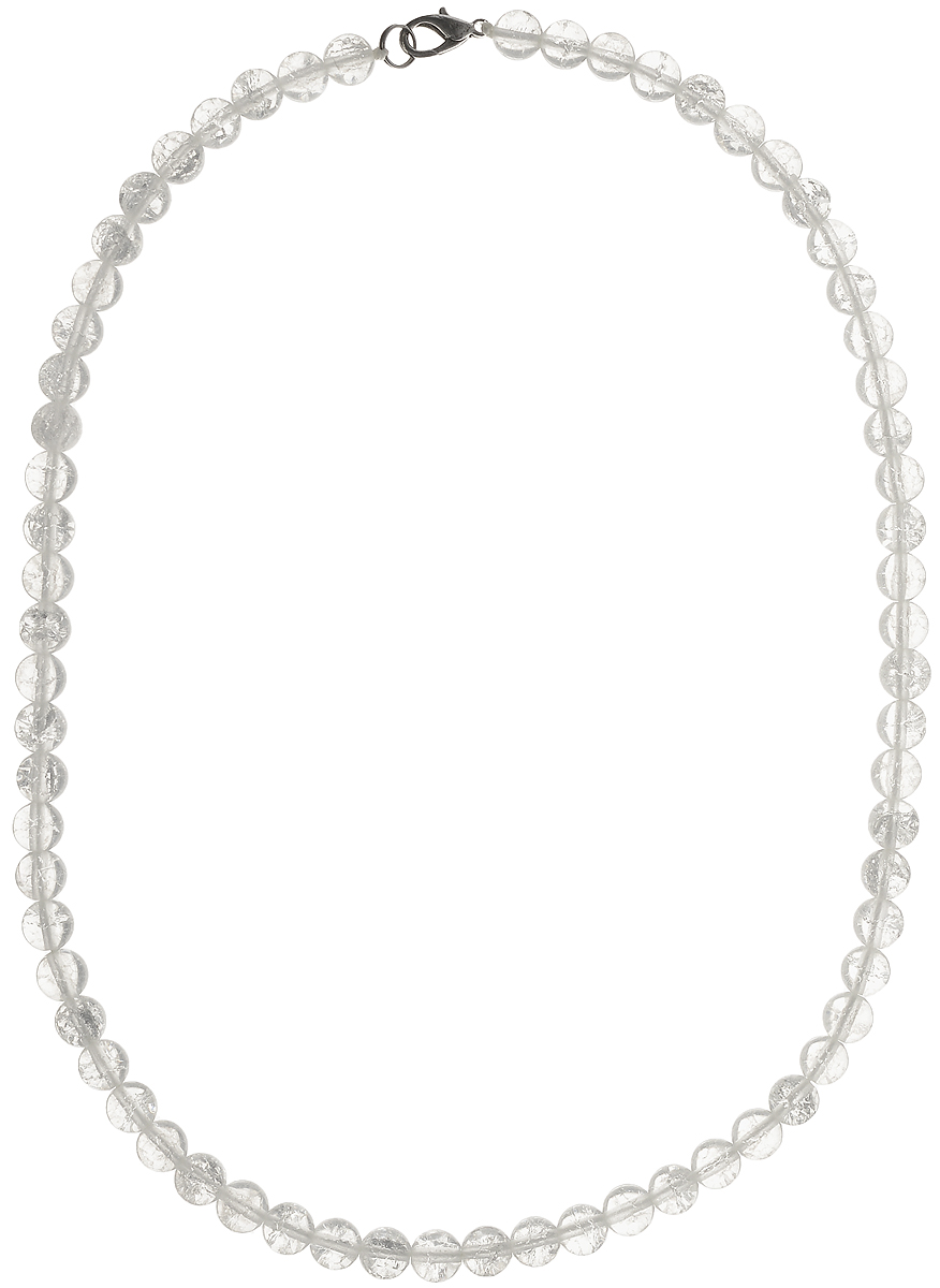 Бусы Art-Silver, цвет: прозрачный, длина 50 см. ГХ8-50-238ГХ8-50-238 Бусы Art-Silver, цвет: прозрачный, длина 50 см. ГХ8-50-238ГХ8-50-238Бусы Art-Silver подчеркнут изящество и непревзойденный вкус своей обладательницы. Они выполнены из бижутерного сплава и горного хрусталя диаметром 6 мм. Изделие оснащено удобным замком-карабином. Горный хрусталь - это кристаллический кварц, бесцветный и прозрачный, похожий на застывшие кусочки льда. Древние греки верили, что это лёд, впитавший космическую энергию и из-за этого потерявший способность таять. Для усиления лечебных свойств горного хрусталя его заряжают солнечными лучами. Считается, что он распространяет вокруг себя живительную энергию, не только очищая воздух, но и впитывая при этом напряженную негативную атмосферу.