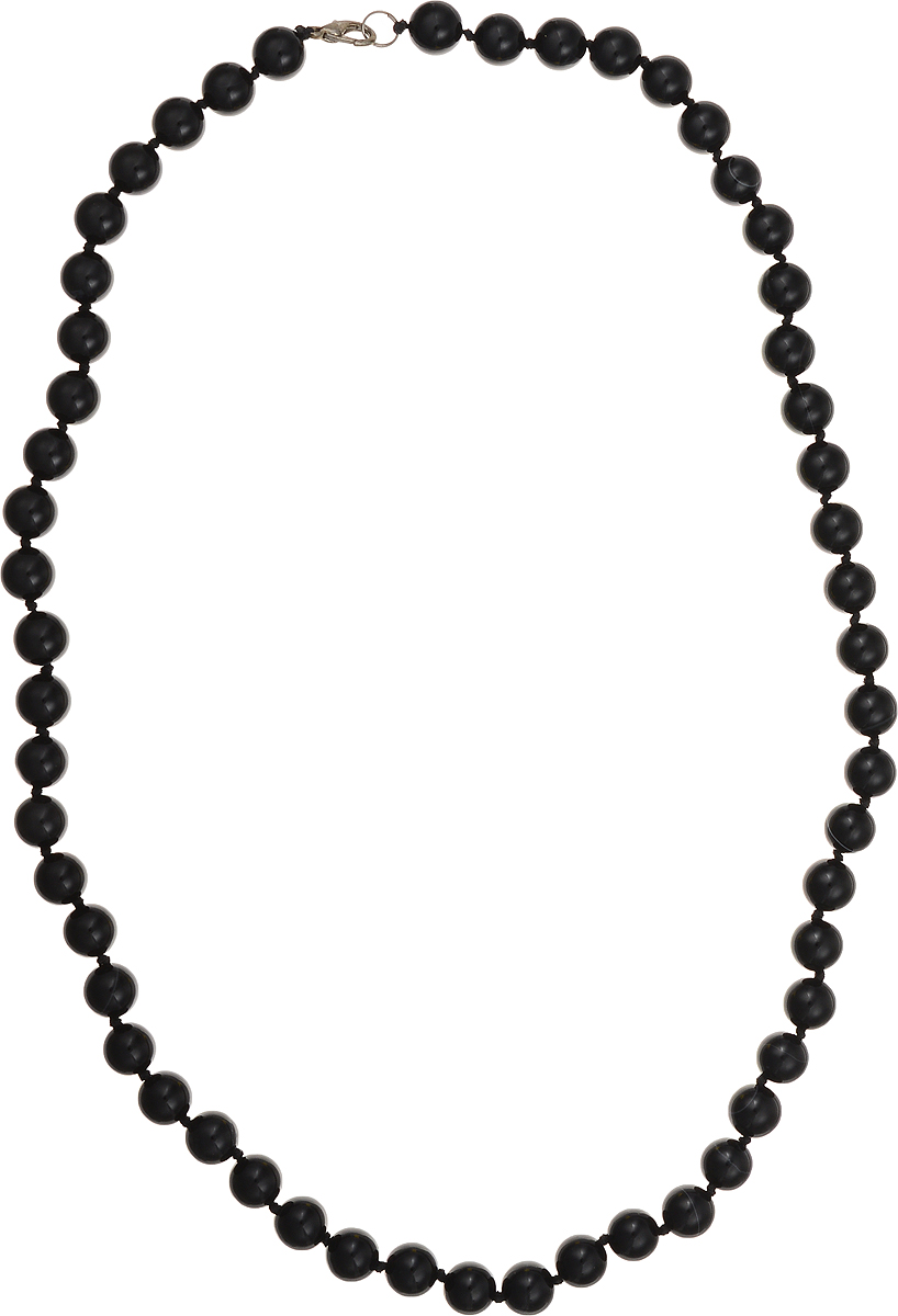 Бусы Art-Silver, цвет: черный, длина 65 см. ЧА10-65-447ЧА10-65-447 Бусы Art-Silver, цвет: черный, длина 65 см. ЧА10-65-447ЧА10-65-447Бусы Art-Silver подчеркнут изящество и непревзойденный вкус своей обладательницы. Они выполнены из бижутерного сплава и бусин из агата диаметром 10 мм. Изделие оснащено удобным замком-карабином. Агаты отличаются необыкновенным разнообразием окрасок и рисунков, но все они приносят владельцу чувства уверенности, спокойствия, равновесия. Украшения из агата защитят вас от энергетических вампиров и принесут счастье. Бусы из этого благородного камня выглядят как произведение искусства. Такое украшение станет изюминкой вашего образа и добавит лоск и элегантность.