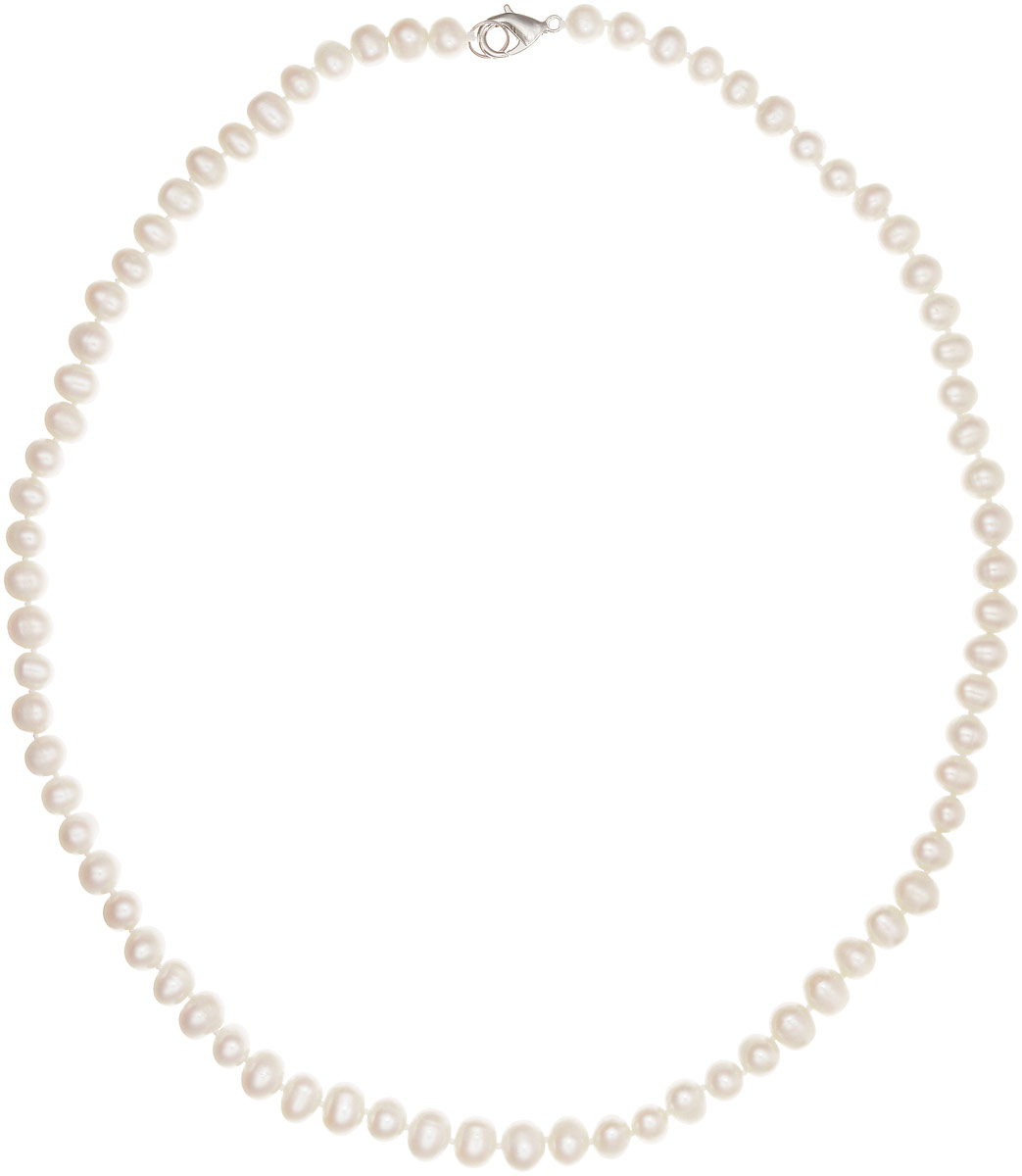 Бусы Art-Silver, цвет: молочный, длина 55 см. КЖб7-8А+55-660КЖб7-8А+55-660 Бусы Art-Silver, цвет: молочный, длина 55 см. КЖб7-8А+55-660КЖб7-8А+55-660Бусы Art-Silver изготовлены из культивированного жемчуга. Изделие оформлено однотонными бусинами и застегивается на замок-карабин из бижутерного сплава.