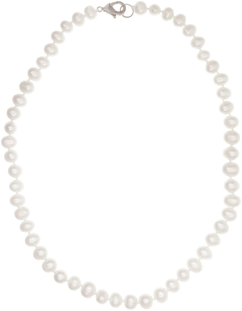 Бусы Art-Silver, цвет: белый, длина 40 см. КЖб7-8А+40-489КЖб7-8А+40-489 Бусы Art-Silver, цвет: белый, длина 40 см. КЖб7-8А+40-489КЖб7-8А+40-489Бусы Art-Silver изготовлены из культивированного жемчуга. Изделие оформлено однотонными бусинами и застегивается на замок- карабин из бижутерного сплава.