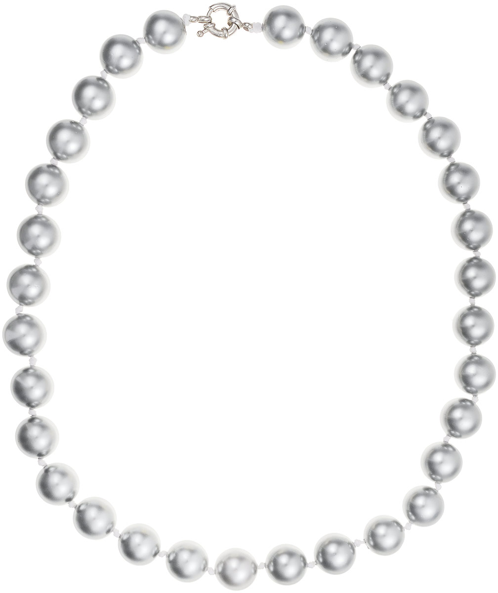Бусы Art-Silver, цвет: серый, длина 50 см. МАЙ31450-810МАЙ31450-810 Бусы Art-Silver, цвет: серый, длина 50 см. МАЙ31450-810МАЙ31450-810Бусы Art-Silver выполнены из бижутерного сплава и искусственного жемчуга. Изделие оснащено удобной шпренгельной застежкой.