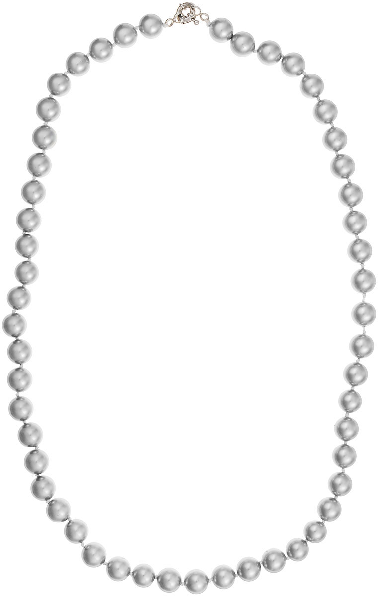 Бусы Art-Silver, цвет: серый металлик, длина 60 см. МАЙ31060-593МАЙ31060-593 Бусы Art-Silver, цвет: серый металлик, длина 60 см. МАЙ31060-593МАЙ31060-593Бусы Art-Silver изготовлены из материала майорика, который схож по свойствам с натуральным жемчугом. Изделие оформлено однотонными бусинами и застегивается на шпренгельный замок из бижутерного сплава.