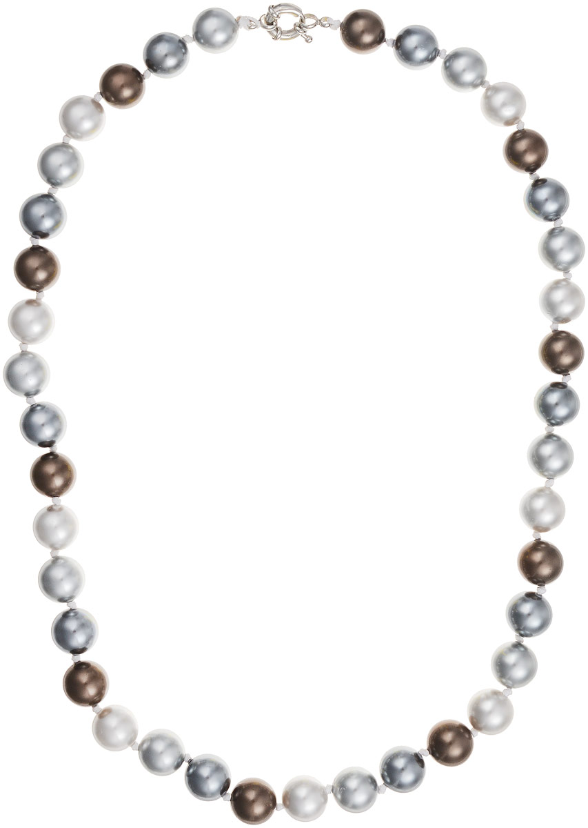 Бусы Art-Silver, цвет: серый, коричневый, длина 55 см. МАЙ41255-678МАЙ41255-678 Бусы Art-Silver, цвет: серый, коричневый, длина 55 см. МАЙ41255-678МАЙ41255-678Бусы Art-Silver выполнены из бижутерного сплава и искусственного жемчуга. Изделие оснащено удобной шпренгельной застежкой.