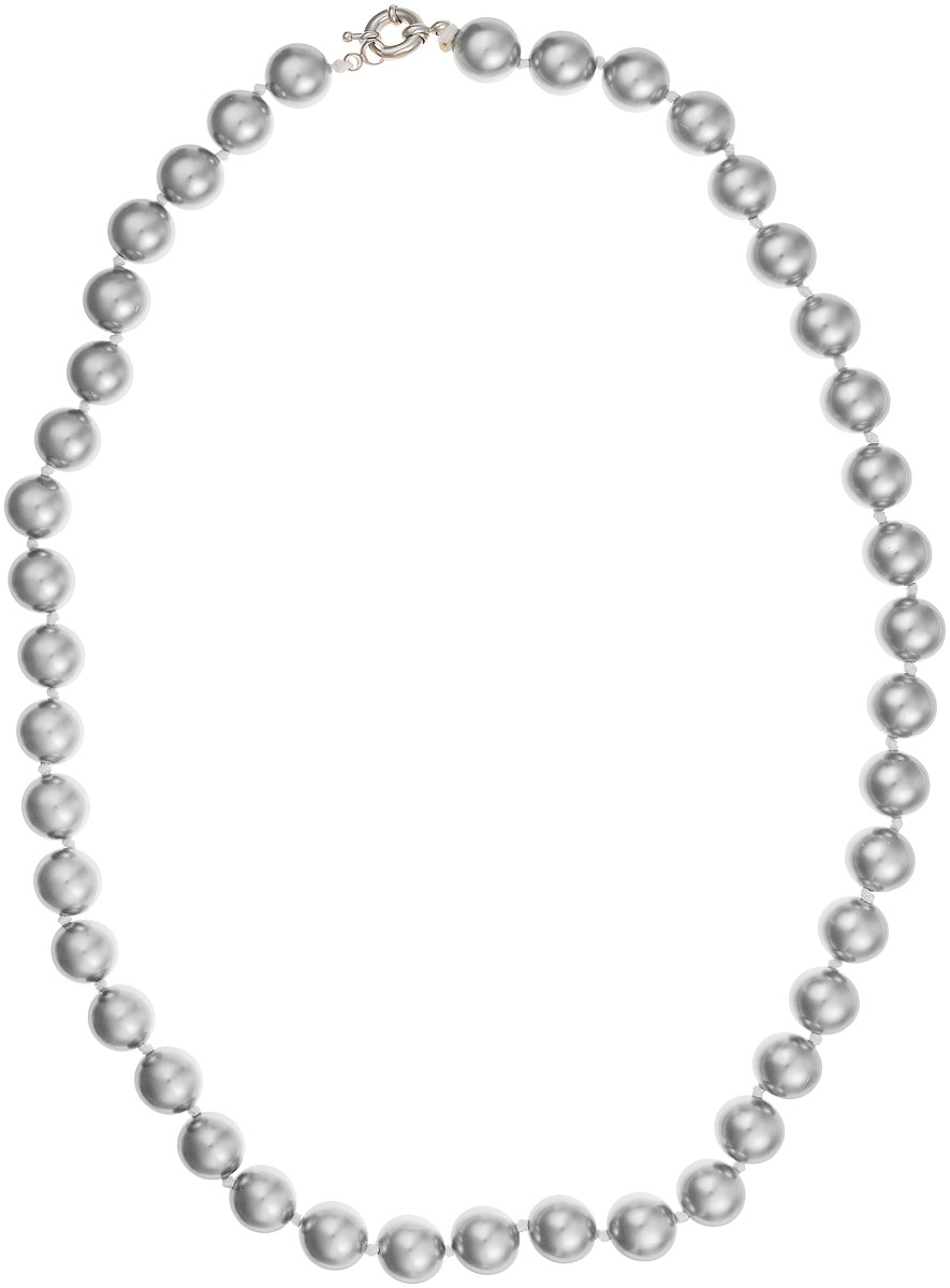 Бусы Art-Silver, цвет: серебристый, длина 60 см. МАЙ31260-743МАЙ31260-743 Бусы Art-Silver, цвет: серебристый, длина 60 см. МАЙ31260-743МАЙ31260-743Бусы Art-Silver выполнены из имитации жемчуга, нанизанного на текстильную нить. Украшение дополнено крупным удобным шпренгельным замочком из бижутерного сплава. Бусины диаметром 10 мм выполнены в оригинальном серебристом цвете. Материал бусин по свойствам и виду максимально близок к натуральному жемчугу.