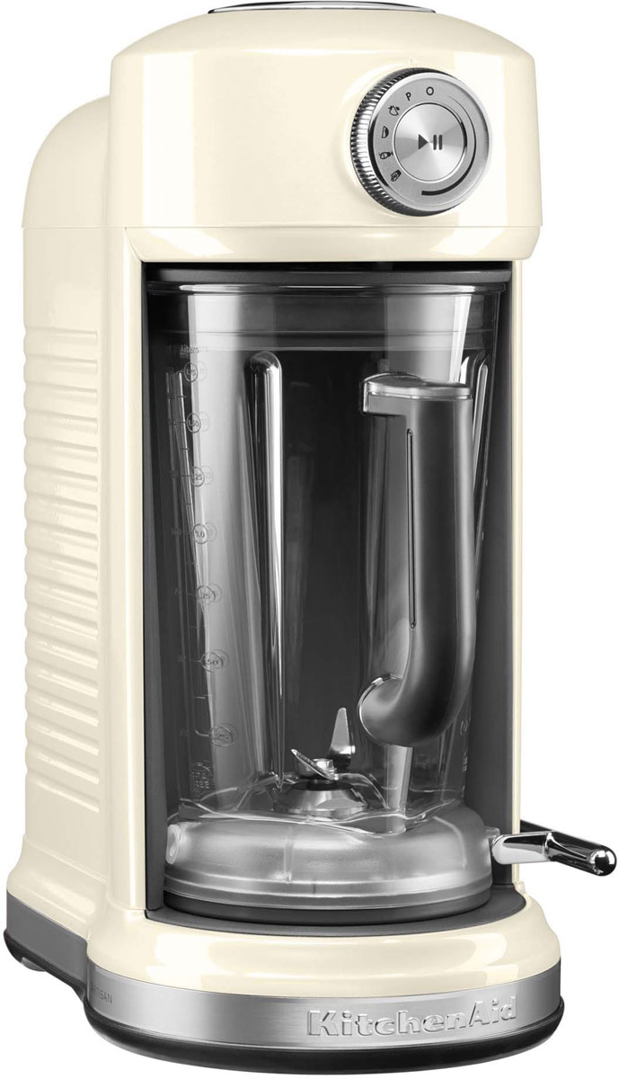 KitchenAid 5KSB5080EAC, Cream блендер5KSB5080EAC KitchenAid 5KSB5080EAC, Cream блендер5KSB5080EACБлендер с электромагнитным приводом KitchenAid 5KSB5080EAC оснащен мощным мотором с максимальной мощностью - 2 Л.С. (лошадиные силы) и управлением Intelli-Speed. Прибор имеет 4 программы с импульсным режимом, ручным контролем скорости и функцией мягкого пуска. Приготовление напитков со льдом, смузи, молочных коктейлей, супов, соусов и соков нажатием одной кнопки Выбрав одну из уникальных программ, просто вставьте кувшин, нажмите кнопку и занимайтесь своими делами, пока блендер работает для получения превосходного результата. Кувшин, напоминающий по форме бриллиант, и лезвия из нержавеющей стали. Для получения превосходных результатов: быстрое и тщательное перемешивание ингредиентов. Революционный электромагнитный привод, дизайн Slide-In и управление без рук. Кувшин объемом 1,75 л, не содержащий БФА, легко вставляющийся в основание, пригодный для мытья в посудомоечной машине, с удобной мягкой ручкой, плотно прилегающей крышкой и загрузочной...