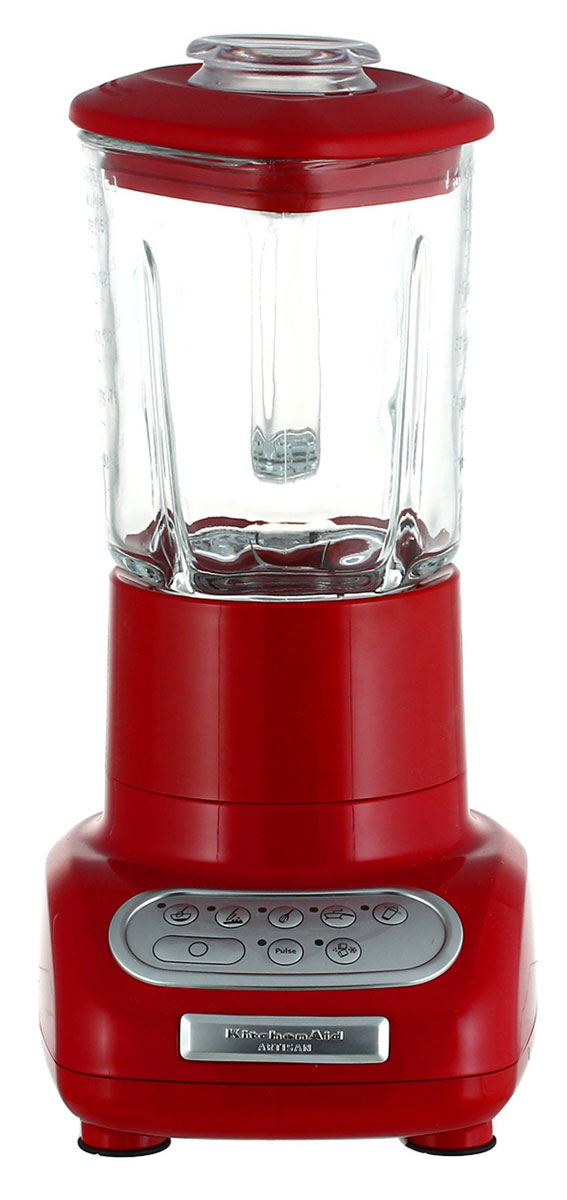 KitchenAid 5KSB5553EER, Red блендер5KSB5553EER KitchenAid 5KSB5553EER, Red блендер5KSB5553EERБлендер KitchenAid Artisan 5KSB5553EER позволяет не только приготовить пюре и перетереть ингредиенты, но также перемешивать, резать и взбивать разнообразные продукты или измельчать лед для коктейлей и других напитков. Это идеальный кухонный прибор, который пригодится вам в течение всего дня. Стеклянный кувшин может выдерживать большой диапазон температур, что позволяет обрабатывать как холодные, так и горячие ингредиенты. Он также устойчив к появлению царапин и пятен и не впитывает запахи. Более того, размер кувшина позволяет обработать за один раз большой объем продуктов – до 700 мл. Скорость легко переключается шестью кнопками. Кнопки расположены на сенсорной панели управления в порядке увеличения скорости, а сама панель легко моется, поскольку на ней отсутствуют какие-либо щели или неровности. Структуру перемешиваемых ингредиентов и степень их измельчения можно регулировать с помощью кнопки пульсации. Кнопку пульсации можно использовать...