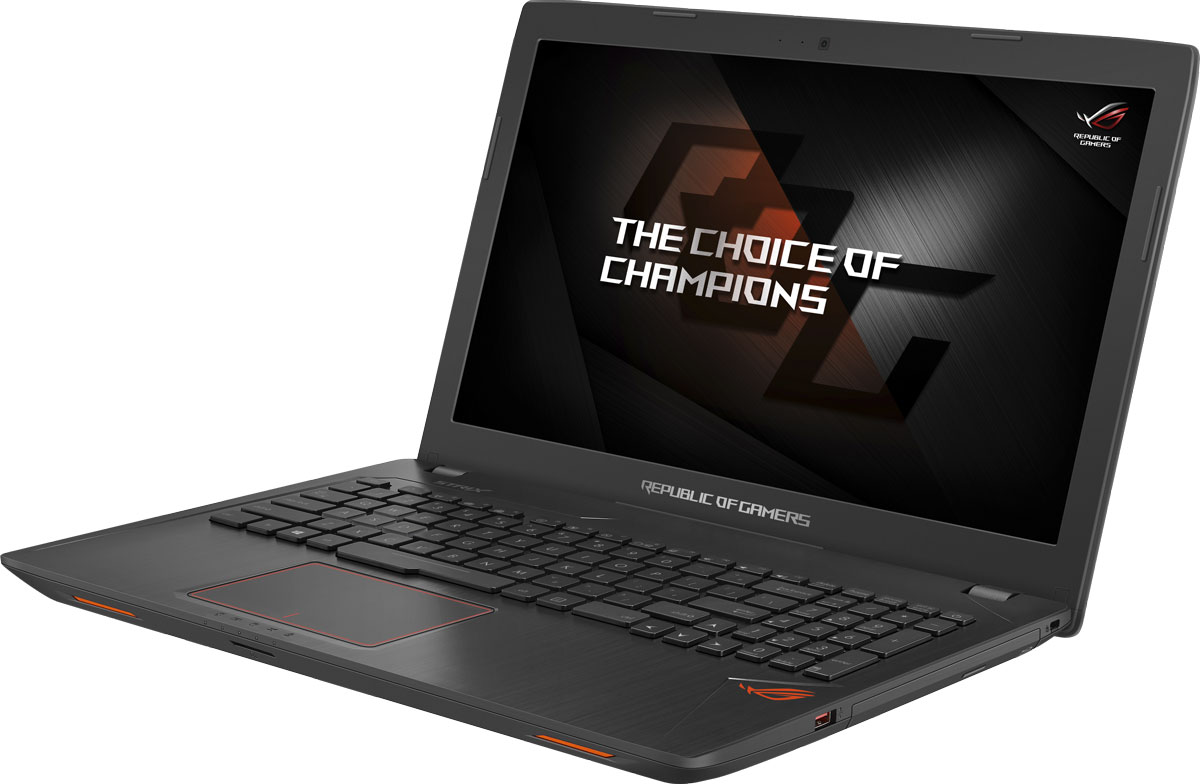 ASUS ROG GL553VD (GL553VD-FY115T)GL553VD-FY115T ASUS ROG GL553VD (GL553VD-FY115T)GL553VD-FY115TНоутбук Asus ROG GL553VD - это новейший процессор Intel и геймерская видеокарта NVIDIA GeForce GTX в компактном и легком корпусе. С этим мобильным компьютером вы сможете играть в любимые игры где угодно. В аппаратную конфигурацию ноутбука входит процессор Intel Core i5 седьмого поколения и дискретная видеокарта NVIDIA GeForce GTX 1050 с поддержкой Microsoft DirectX 12. Мощные компоненты обеспечивают высокую скорость в современных играх и тяжелых приложениях, например при редактировании видео. Данная модель оснащается 15,6-дюймовым IPS-дисплеем с широкими углами обзора (178°), разрешение которого составляет 1920x1080 пикселей (Full HD). В ноутбуке реализована высокоэффективная система охлаждения центрального и графического процессоров. Продуманное охлаждение - залог стабильной работы мобильного компьютера даже во время самых жарких виртуальных сражений. Интерфейс USB 3.1, реализованный в данном ноутбуке в виде...
