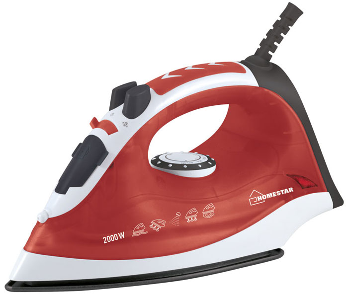 HomeStar HS-4003, Coral утюг54 002672 HomeStar HS-4003, Coral утюг54 002672Утюг HomeStar HS-4003 с керамическим покрытием подошвы превратит процесс глажки различных видов ткани в легкое и неутомительное занятие. Прибор обладает всеми необходимыми характеристиками для отличного результата: сухое глажение, отпаривание с регулировкой, функция разбрызгивания, возможность вертикального отпаривания. Модель оснащена функцией парового удара. Сетевой шнур длиной 1,5 метра крепится при помощи шарового механизма, что не позволяет ему запутаться во время эксплуатации.