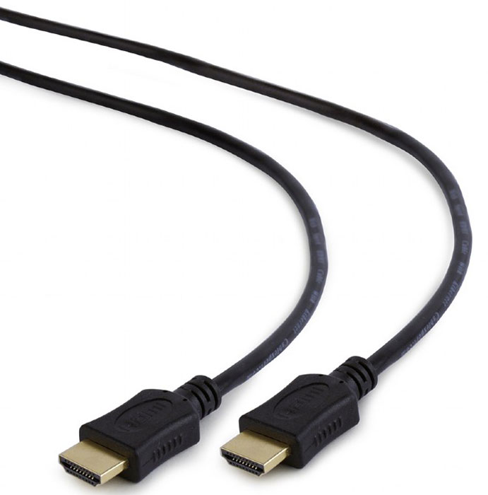 Cablexpert CC-HDMI4L-6 Light, Black HDMI-кабель (1,8 м)CC-HDMI4L-6 Cablexpert CC-HDMI4L-6 Light, Black HDMI-кабель (1,8 м)CC-HDMI4L-6Кабель Cablexpert CC-HDMI4L - отличное решение для подключения компьютера, игровых консолей, DVD и Blu-ray плееров, аудио-ресиверов к телевизору или дополнительному монитору. Кабель HDMI поддерживает как стандартные, так и высокие разрешения самых современных моделей телевизоров. Cablexpert CC-HDMI4L поддерживает 4K, Full HD и HD разрешения. Это даёт возможность наслаждаться более точной и естественной картинкой с высочайшим уровнем детализации и диапазоном цветов. Использование кабеля позволяет передавать изображение в формате 3D, усиливая элемент присутствия и позволяя получать удовольствие от качественного объёмного изображения. Кабель оснащен двунаправленным каналом для передачи сетевых данных, который подходит для использования IP-приложениями. Канал Ethernet позволяет нескольким устройствам работать в сети Ethernet без необходимости подключения дополнительных проводов, а также напрямую обмениваться контентом. Наличие обратного...