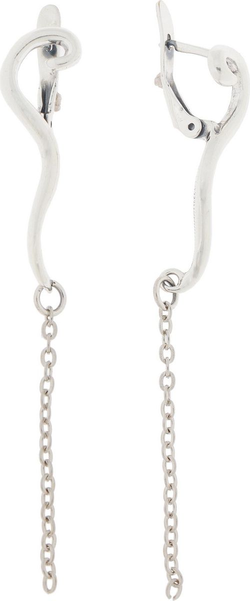 Серьги Jenavi Этюд. Оцелул, цвет: сереброf7343190 Серьги Jenavi Этюд. Оцелул, цвет: сереброf7343190Коллекция Этюд, Оцелул (Серьги) гипоаллергенный ювелирный сплав,Черненое серебро, вставка без вставок, цвет - серебро