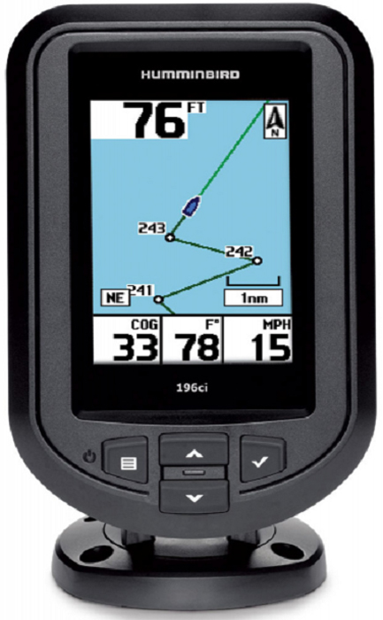Эхолот Humminbird PiranhaMax 196CXIHB-PIR196cxi Эхолот Humminbird PiranhaMax 196CXIHB-PIR196cxiHumminbir PiranhaMAX 196cxi - это не просто обновленный эхолот серии PiranhaMAX, теперь это ещё и эхолот со встроенным GPS-приемником, благодаря которому Вы можете видеть пройденный путь на 3,5 дюймовом цветном экране и сохранять нужные Вам точки в памяти прибора. Используя возможности GPS-приемника Вы теперь сможете помечать места где был хороший клев, причем к каждой сохраненной точке помимо координат автоматически привязывается глубина. Вы всегда сможете вернуться обратно по пройденному треку или построить маршрут напрямик к точке и эхолот будет Вам указывать направление и оставшееся расстояние до выбранного места. Цветной экран с высоким разрешением 320 х 240 px. поможет более детально изучить структуру и рельеф дна. ТЕХНИЧЕСКИЕ ХАРАКТЕРИСТИКИ Бренд — Humminbird Тип излучателя — 1 луч (20°) Маршруты — 3.5 / 8.9 см Отображение структуры дна — Есть Определение расстояния до рыбы — Есть Сигнал обнаружения рыбы — Есть ...