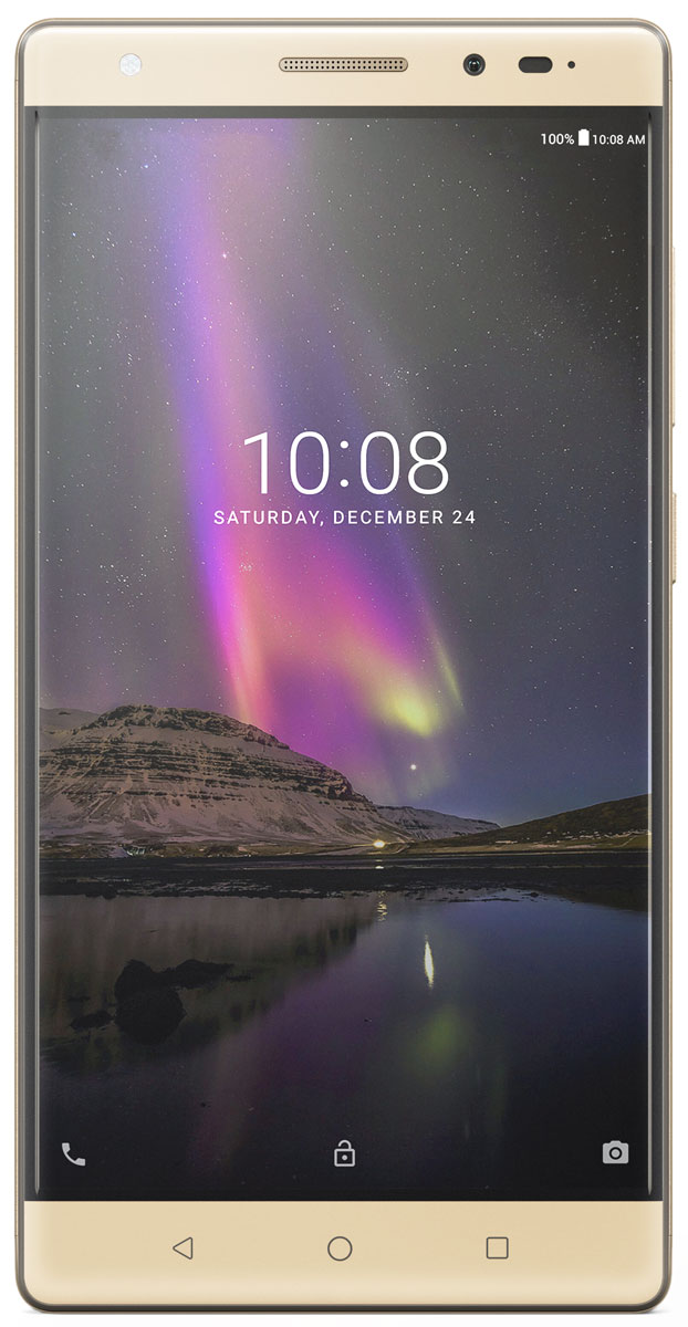 Lenovo Phab 2 Plus (PB2-670M), Champagne GoldZA1C0063RU Lenovo Phab 2 Plus (PB2-670M), Champagne GoldZA1C0063RUСтильный смартфон Lenovo Phab 2 Plus с 6,4-дюймовым FHD-экраном, звуком высочайшего качества благодаря поддержке Dolby и двумя задними камерами 13 Мпикс с возможностями профессиональной камеры и специальными эффектами дополненной реальности. Делайте великолепные фотографии при помощи двух основных камер с разрешением 13 Мпикс, диафрагмой f/2.0 и процессором обработки изображений Milbeaut — подобная технология используется в профессиональных фотокамерах. Это обеспечивает точную передачу деталей и цвета даже в условиях низкой освещенности, высокую скорость обработки изображений и мгновенную фокусировку. К тому же вы сможете улучшить свои снимки при помощи специальных эффектов. Попробуйте изменить глубину фокуса, сделать снимок с расфокусированным объективом или воспользуйся эффектом боке, чтобы выделить необходимую часть снимка. Или измените фоновое изображение — переместитесь в любое место, от финала чемпионата мира по футболу до вершины Эвереста...
