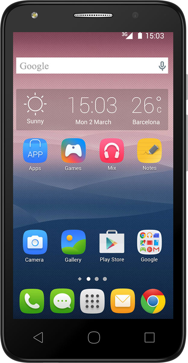 Alcatel OT-5045D Pixi 4 (5), Amber Orange5045D-2LALRU1 Alcatel OT-5045D Pixi 4 (5), Amber Orange5045D-2LALRU1Смартфон Alcatel OT-5045D Pixi 4 имеет сенсорный TFT-экран с диагональю 5 дюймов, что обеспечивает комфорт при серфинге в интернете, просмотре видео и играх. Данная модель оснащена мощным 4-ядерным процессором и оперативной памятью 1 ГБ, что обеспечивает быстродействие устройства даже в режиме многозадачности. Alcatel OT-5045D Pixi 4 поддерживает 2 SIM-карты, поэтому смартфон можно использовать в качестве личного и рабочего одновременно. Тыловая камера 8 Мпикс со встроенной вспышкой позволяет делать качественные фото и снимать видео, а фронтальная камера 5 Мпикс обеспечивает видеосвязь и яркие селфи. Смартфон поддерживает карты памяти объемом до 32 ГБ, что позволяет хранить всю необходимую информацию, включая фото, видео и музыку. Поддержка интернета 4G позволяет оставаться на связи даже там, где нет Wi-Fi. Телефон сертифицирован EAC и имеет русифицированный интерфейс меню и Руководство пользователя.