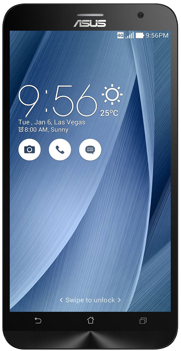 ASUS ZenFone 2 ZE551ML 32GB, Silver (90AZ00A5-M01510)90AZ00A5-M01510 ASUS ZenFone 2 ZE551ML 32GB, Silver (90AZ00A5-M01510)90AZ00A5-M01510Asus ZenFone 2 (ZE551ML) выполнен в совершенно новом корпусе, который, тем не менее, обладает типичными для смартфонов Asus декоративными элементами, такими как узор из концентрических окружностей. Расположенные на задней панели кнопки управления громкостью звука и камерой очень легко нажимать указательным пальцем. Смартфон оснащается ярким 5,5-дюймовым IPS-дисплеем с высокой пиксельной плотностью, который выдает невероятно четкое изображение. ZenFone 2 (ZE551ML) оснащен 64-битным процессором Intel Atom Z3580 с частотой 2,3 ГГц, который наделяет данный смартфон высокой скоростью в многозадачном режиме, какие бы мобильные приложения вы ни использовали. Для дополнительного ускорения эта модель снабжена большим объемом системной памяти - 4 ГБ. ZenFone 2 оснащается 13-мегапиксельной камерой для съемки фотографий и видео в высоком разрешении. В устройстве реализовано множество технологий и функций, направленных на улучшение качества фотоснимков. ...
