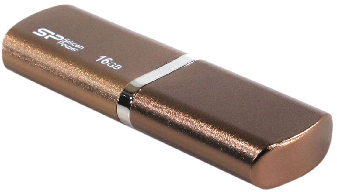 Silicon Power Luxmini 720 16GB, Bronze (SP016GBUF2720V1Z)SP016GBUF2720V1Z Silicon Power Luxmini 720 16GB, Bronze (SP016GBUF2720V1Z)SP016GBUF2720V1ZSilicon Power LuxMini 720 отличается уникальным модным дизайном металлического корпуса с блестящей поверхностью и плавными дугообразными краями. Дизайн накопителя и новые цвета - персиковый, ярко-голубой и бронзовый, призваны выразить индивидуальность пользователей. Модель Silicon Power LuxMini 720 удобна в переноске, пользователи могут использовать накопитель в качестве модного аксессуара на связке ключей или на цепочке. USB накопитель доступен емкостью от 4 ГБ до 32 ГБ и отвечает требованиям различных пользователей.