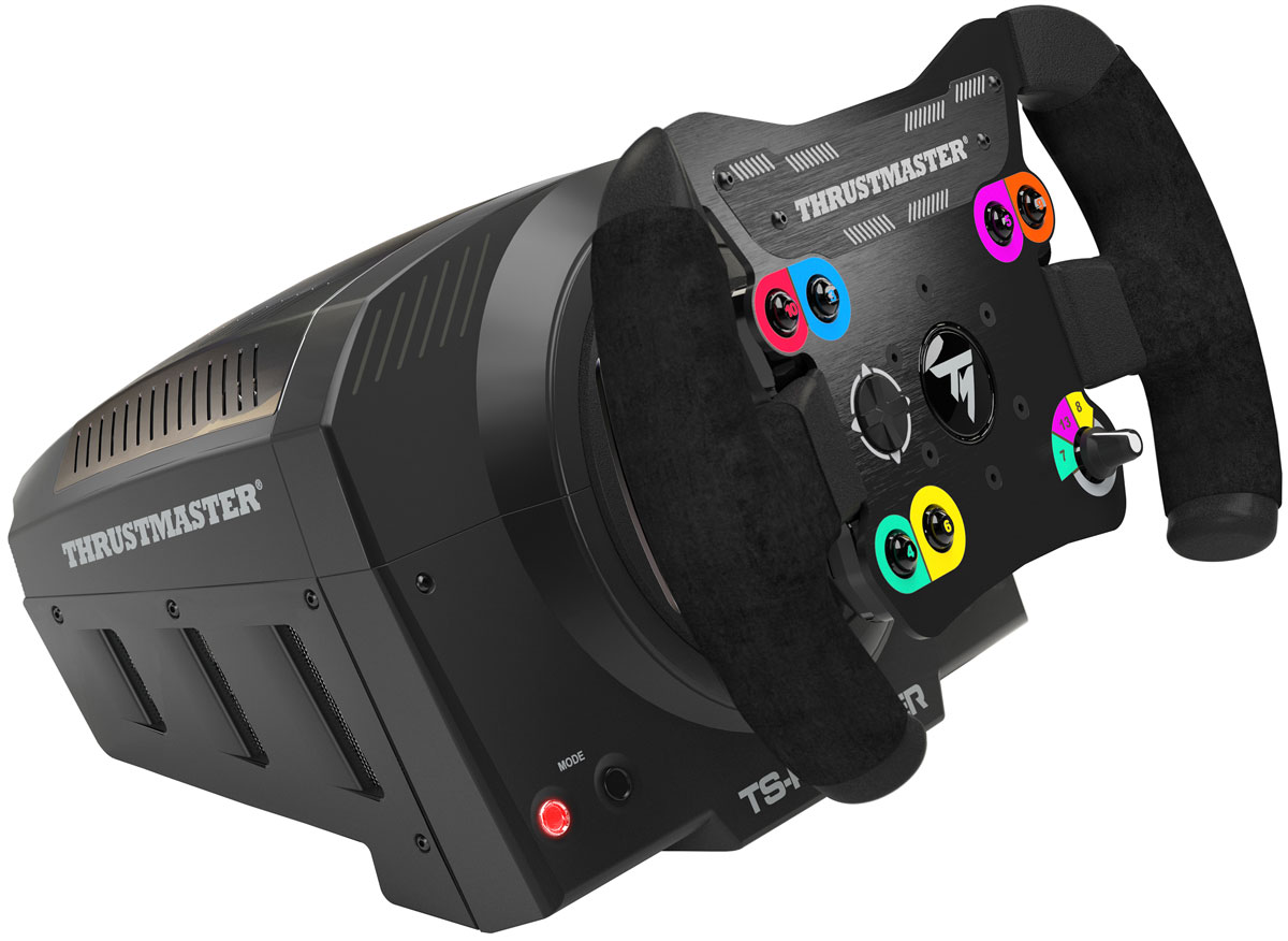 Thrustmaster TS-PC Racer игровой рульTHR61 Thrustmaster TS-PC Racer игровой рульTHR61Что такое новый TS-PC Racer? TS-PC-Racer это новейший гоночный симулятор для ПК от Thrustmaster. Он точно передает отдачу машины и условия гоночного трека. TS-PC Racer это высокотехнологичный устройство для более захватывающей игры. Все ощущения наиболее приближены к реальности, что дает возможность полного погружения в гонку. Дизайн устройства продуман до мелочей, а высококачественные материалы внимательно отобраны, чтобы игровой процесс был наиболее приятным. Основные цели для нового гоночного руля TS-PC Racer: дать возможность сообществу ПК использовать данное устройство предоставить высокую точность и комфорт требовательным игрокам на ПК обеспечить полное погружение в гонку сохранять реальные ощущения от руля даже после нескольких часов игры обеспечивать непревзойденную точность TS-PC Racer: высокотехнологичный руль от Thrustmaster Бесщеточный мотор TS-PC Racer обеспечивает мощную...