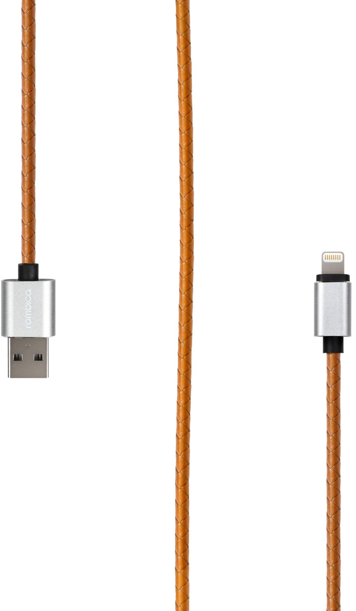 Rombica Digital IL-03 USB - Apple Lightning (MFI), Yellow кабель (1 м)CB-IL03 Rombica Digital IL-03 USB - Apple Lightning (MFI), Yellow кабель (1 м)CB-IL03Кабель Rombica Digital IL-03 служит как для передачи данных, так и для подзарядки устройств с разъемом Lightning (8-pin). Кабель имеет оптимальную длину (1 метр), что позволит удобно расположить подключенное устройство, и предотвратит спутывание кабелей. Совместимость с обновлениями лицензионного ПО. Оплетка из эко-кожи Металлические штекеры