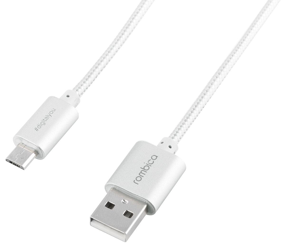 Rombica Twist Silver USB-microUSB, Silver кабельCB-C2U0S Rombica Twist Silver USB-microUSB, Silver кабельCB-C2U0SКабель Rombica Twist Silver служит как для передачи данных, так и для подзарядки устройств с разъемом microUSB. Кабель имеет оптимальную длину (1 метр), что позволит удобно расположить подключенное устройство, и предотвратит спутывание кабелей. Текстильная оплетка Металлический штекер с анодизацией