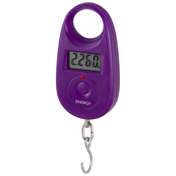 Energy BEZ-150, Purple безмен54 011635 Energy BEZ-150, Purple безмен54 011635Energy BEZ-150 - это современный электронный безмен, который поможет определить вес груза в бытовых условиях. Устройство отличается широкими функциональными возможностями, практичностью в использовании, надежностью, предельной точностью измерения и компактными габаритами. Благодаря последнему, безмен, в случае необходимости, всегда можно взять с собой.