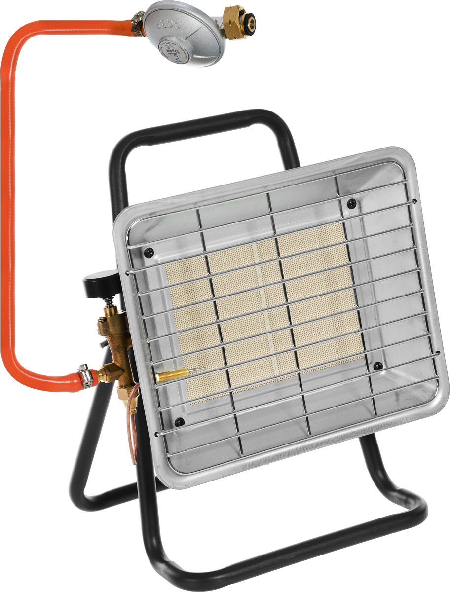 Timberk TGH 4200 X0 газовый керамический обогревательTGH 4200 X0 Timberk TGH 4200 X0 газовый керамический обогревательTGH 4200 X0Газовый керамический обогреватель Timberk TGH 4200 X0 обеспечивает профессиональный обогрев помещений. Он оснащен высококачественной керамической панелью, имеет компактный размер, удобную ручку для транспортировки и подставку. Компактный размер позволит удобно разместить обогреватель даже в небольшой комнате. Тепловая мощность газовой горелки по ступеням (1/2): 2/4,5 Номинальный расход газа по ступеням (1/2): 145/246 Давление газа: 29-30 мбар Отключение подачи газа при остановке пламени (встроенный датчик наличия пламени)