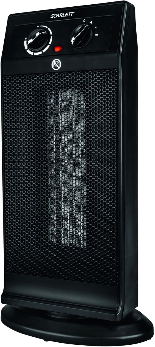 Scarlett SC-FH53K05 тепловентиляторSC-FH53K05 Scarlett SC-FH53K05 тепловентиляторSC-FH53K05Тепловентилятор Scarlett SC-FH53K05 мощностью в 2000 Вт имеет керамический нагревательный элемент. Площадь обогрева составляет 20 м2. Прибор снабжен такими дополнительными функциями, как регулировка температуры нагрева, поворот корпуса (до 90°), автоматическое отключение, вентиляция без нагрева, термостат.